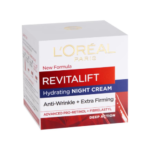 کرم شب ضدچروک بالای ۴۰ سال رویتالیفت لورآل | loreal paris revitalift hydrating night cream