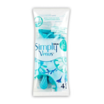 خودتراش زنانه 2 تیغه ژیلت ونوس (مدل simply venus)