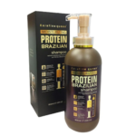شامپو بدون سولفات پروتئینه کراتین کوئین برزیلی | protein queen moisturizing protein brazilian shampoo