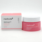 کرم کپسولی کلاژن صورتی و PDRN مدی کیوب | Medicube PDRN Pink Collagen Capsule Cream